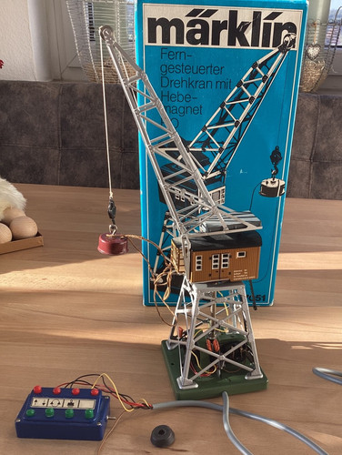 Märklin 7051 drehkran mit - drehkran,