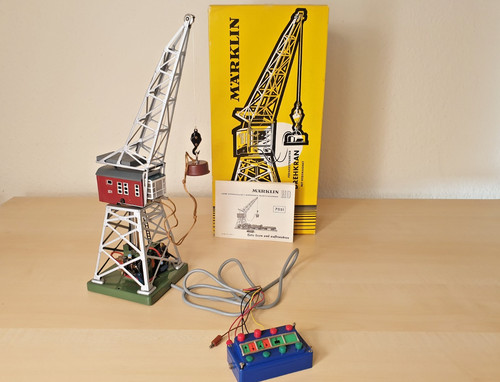 Märklin 7051 drehkran mit - märklin, 7051,