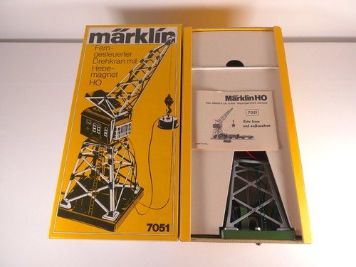 Märklin 7051 drehkran - h0,